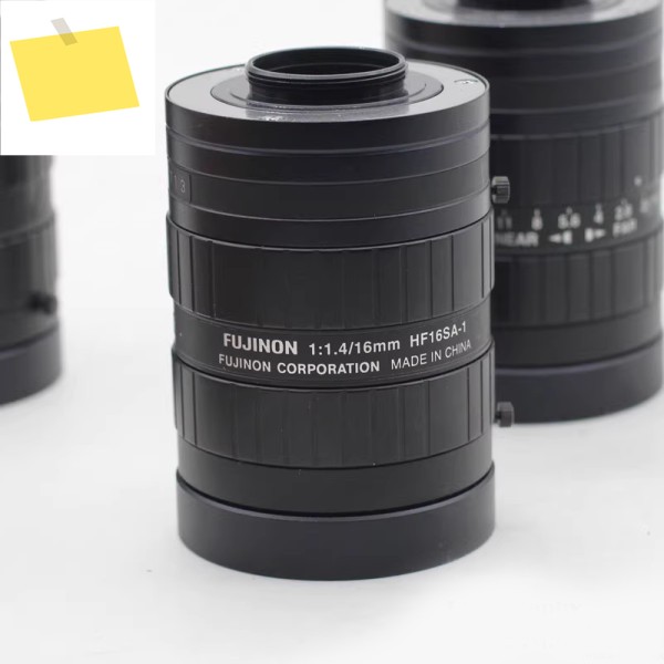 후지논 산업용 카메라 렌즈, 161.4 HF16SA-1, 5MP, 32 C 마운트, 양호한 상태 제품 이미지