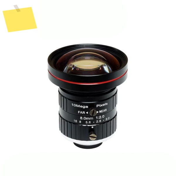 FA 렌즈 고정 초점 8mm 1인치 고화질 저왜곡 10MP ITS 머신 비전 산업용 제품 이미지