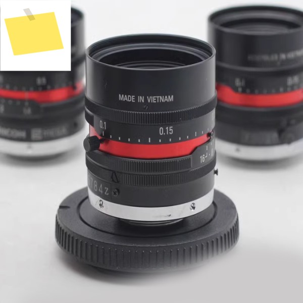 RICOH FL-CC2514-5M 25mm F1.4 C 마운트, 5MP 산업용 카메라 렌즈, 양호한 상태 제품 이미지