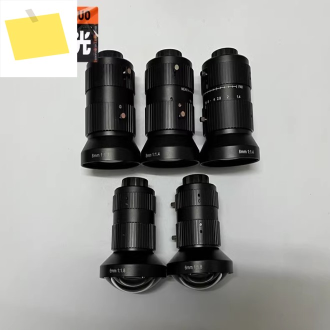 Chiopt 산업용 카메라 렌즈 옵션, 10MP 1 인치 센서, 6mm 1.8 제품 이미지