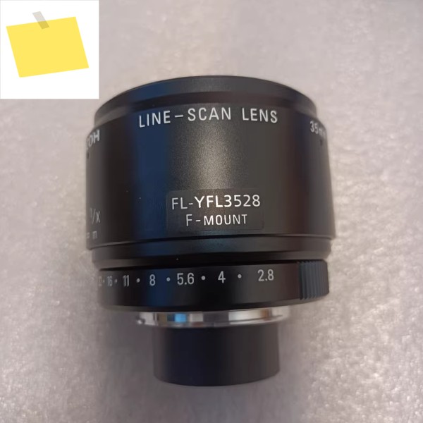 RICOH FL-YFL3528 35mm 1:2.8 라인 스캔 렌즈 상태 양호 F 마운트 산업용 카메라 제품 이미지