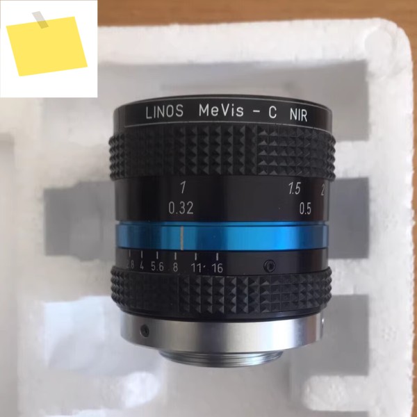 Linos Mevis-C NIR, C 마운트 고해상도 렌즈, 근적외선 버전 850-1400nm, 25mmf1.6, 양호한 상태 제품 이미지