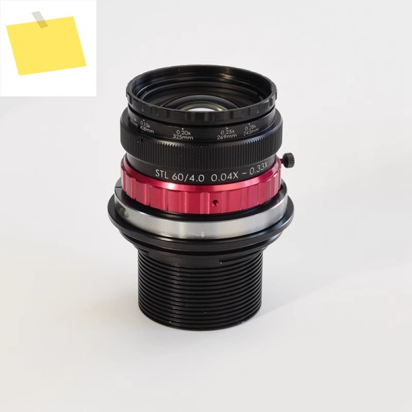 STL 604.0 8K 고해상도 라인 스캐닝 렌즈 0.04-0.33x Nikon F 마운트 0.2-0.75X 옵션 제품 이미지