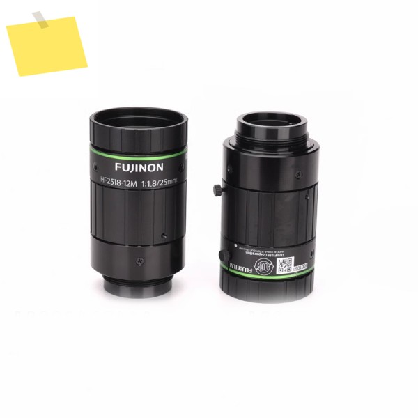 FUJINON HF2518-12M 고정 초점 산업용 카메라 렌즈, 25mm 1.8 11.2 인치 센서, 12MP 양호한 상태 제품 이미지