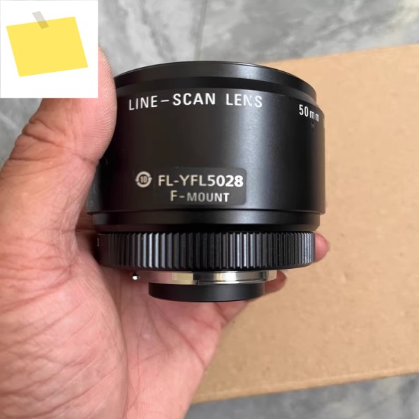 FL-YFL5028 Ricoh 라인 스캔 렌즈 상태 양호 50mm 2.8 F 마운트 머신 비전 제품 이미지
