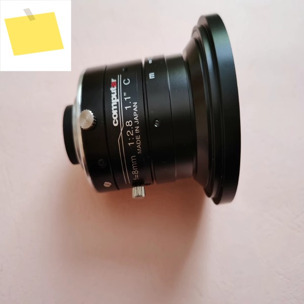 V0828-MPY2 컴퓨터 산업용 렌즈 센서, 1.1 인치, 12MP 초점 거리 8mm, 1:2.8, 양호한 상태 제품 이미지