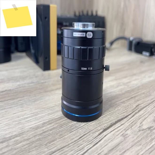 U-TRON 산업용 고화질 렌즈, 양호한 상태의 HF5018V, 50mm, f1.8, 5 메가픽셀, 1 인치 제품 이미지