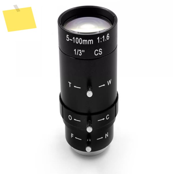 5-100mm 줌 렌즈 13인치 CS 감시 HD 저왜곡 머신 비전 20배 제품 이미지