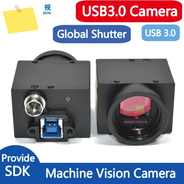 고속 USB 3.0 산업용 디지털 카메라, 컬러 글로벌 셔터 머신 비전, SDK 포함, 1 인치 제품 이미지