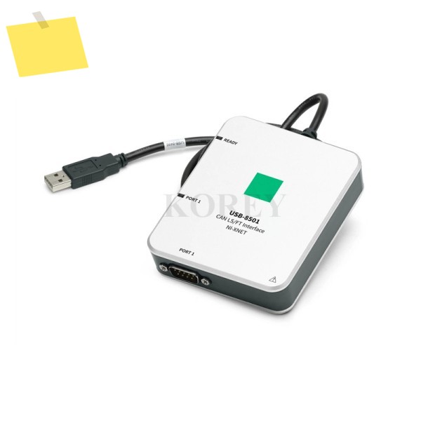USB-8501, 동기화 기능이 있는 2포트 NI-XNET CAN LSFT 인터페이스 모듈, 786307-01 문의하세요 제품 이미지