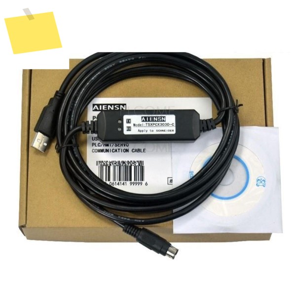 Schneider NEZA TWIDO 시리즈 PLC용 TSXPCX3030-C 프로그래밍 케이블 제품 이미지