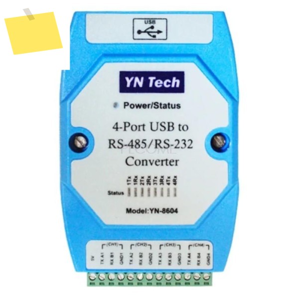 USB에서 4포트 독립형 RS-485RS-232 변환기 COM 시리얼 어댑터 케이블 제품 이미지