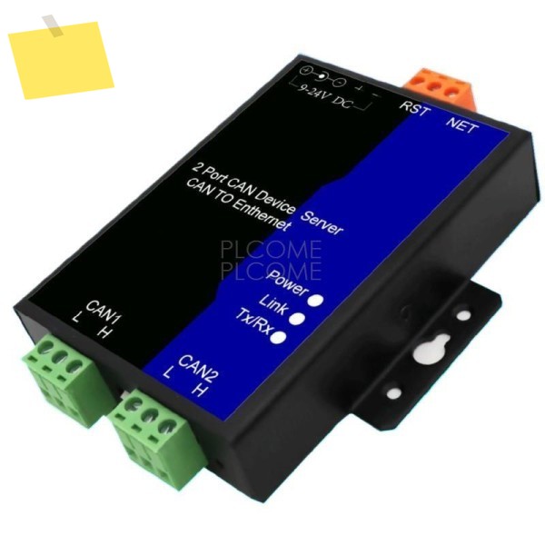 2포트 CAN-이더넷 변환기, CANbus 프로토콜-TCPIP UDP BUS 장치 서버 절연 모듈 제품 이미지