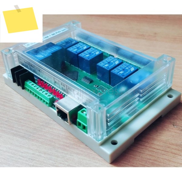 Openhab Iobroker용 MegaD 이더넷 네트워크 릴레이 컨트롤러, HTTP API P2P 상호 제어 온도 7 in Out 제품 이미지