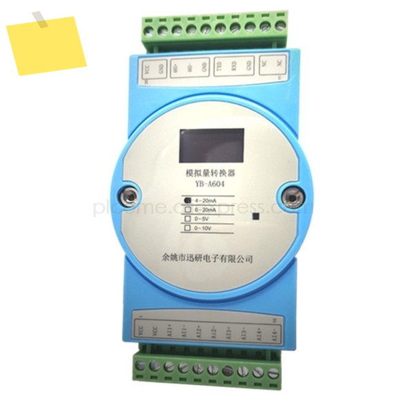 4채널 16비트 절연 단일 종단 아날로그 입력 모듈 ADC 데이터 수집 RS485RS232 Modbus RTU 4AI, 디스플레이 옵션 제품 이미지