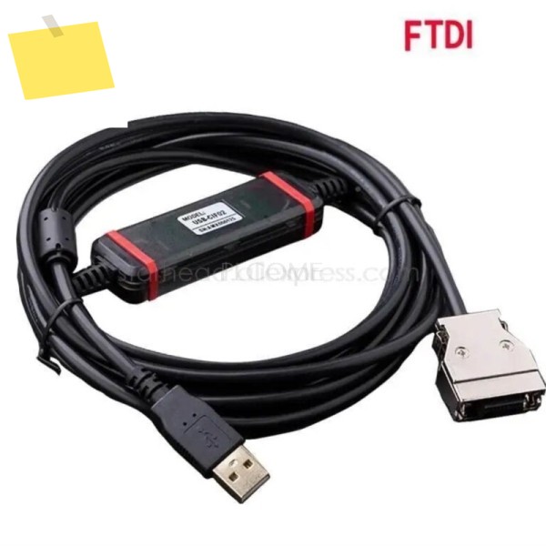 CPM1ACPM2AECPM2AHC200 PLC 20핀용 USB-CIF02 프로그래밍 케이블, USB, FTDI 절연 옵션 제품 이미지