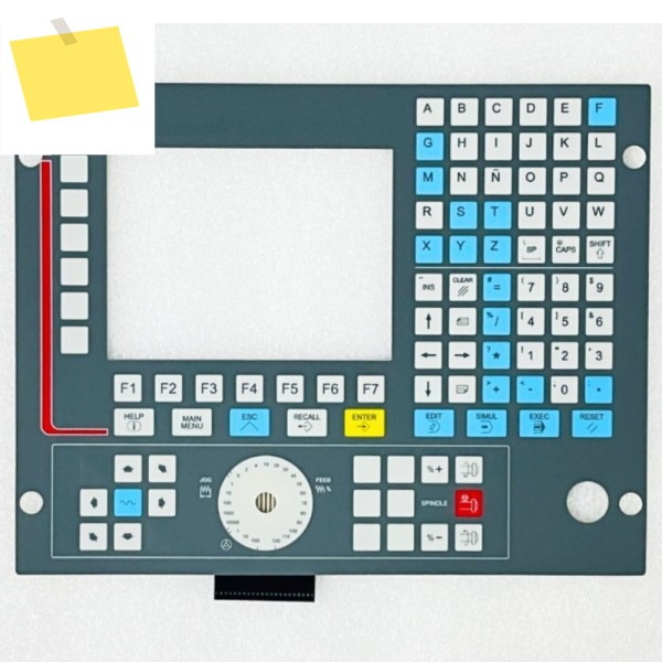 Fagor 8036M CNC HMI 패널용 멤브레인 키패드 버튼 제품 이미지