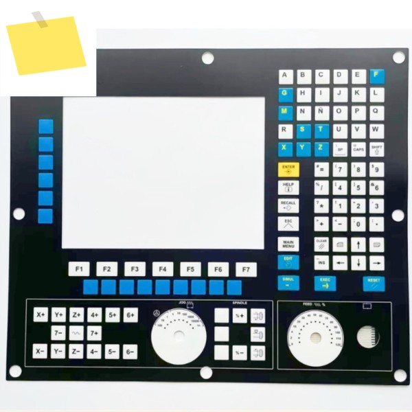 Fagor 8055iA-T CNC HMI 패널용 멤브레인 키패드 버튼 제품 이미지