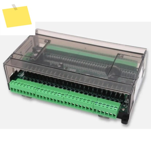 FX1N 60MT 트랜지스터 컨트롤러 모듈 보드 32비트 RS232 RS485 24VDC, Mitsubishi PLC, 4AD 2DA RTC 옵션 제품 이미지
