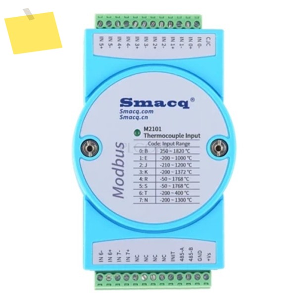 8열전대 또는 6 RTD 온도 획득 모듈 PT CU RS485 Modbus 제품 이미지