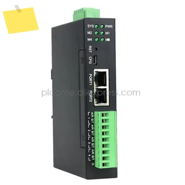 TwinCAT CodeSYS PLC용 EtherCAT에서 4채널 RS485 Modbus RTU 게이트웨이 프로토콜 변환기 모듈 제품 이미지