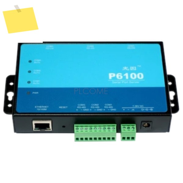 6채널 직렬 장치 서버 Modbus 마스터슬레이브, 독립형 3개 절연 RS232 + RS485-이더넷 TCPIP 가상 COM 제품 이미지