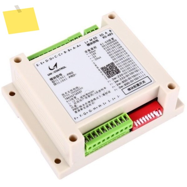 10 포트 24비트 아날로그 DAQ 혼합 절연 전류전압열전대RTD 온도 수집 모듈 RS485 Modbus 제품 이미지