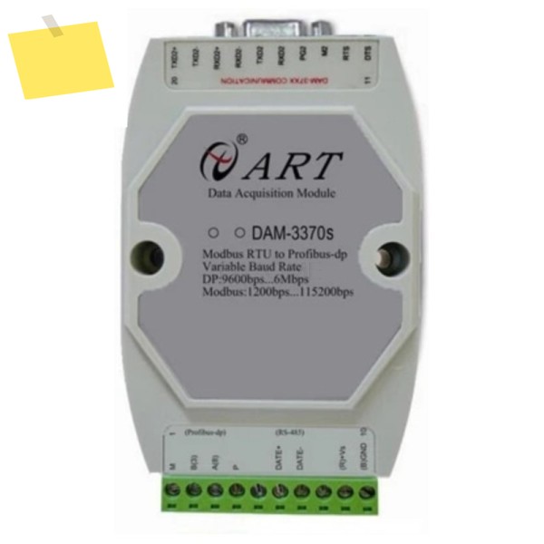Modbus RTU-Profibus DP 버스 브리지 게이트웨이, PLC 및 RS485 장치용 마스터 또는 슬레이브 광학 절연 변환기 모듈 제품 이미지