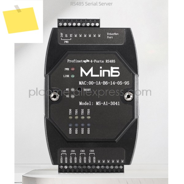 1-8 포트 RS485 Modbus RTU에서 PN Profinet 게이트웨이 이더넷 컨버터로 변환, S7-200smart TIA WinCC용 제품 이미지