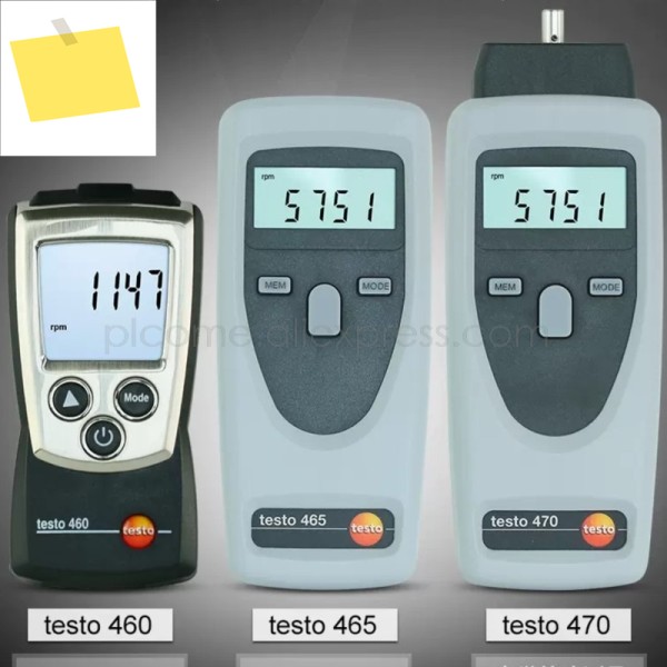 Testo 광학 RPM 계량기 타코미터, 465470460 제품 이미지