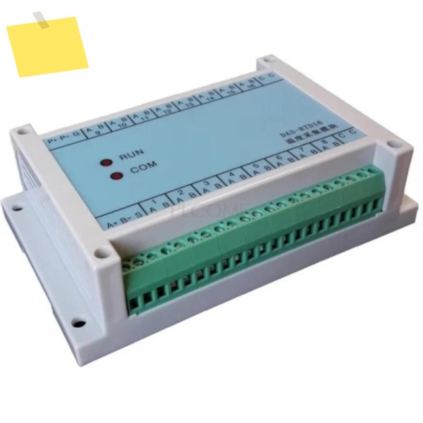 16채널 16비트 절연형 K S J 유형 열전대 온도 수집 모듈, RS485 Modbus RTU DAQ, ADAM DIN 레일 제품 이미지