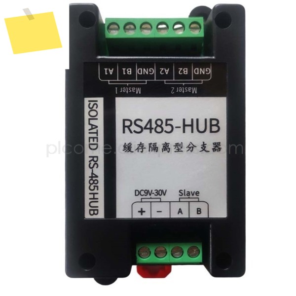 버퍼가 있는 산업용 RS485 허브, 마스터 2개 및 슬레이브 1개, 리피터 분배기 신호 절연체 캐시 통신 확장 제품 이미지