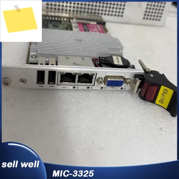 듀얼 네트워크 카드 MIC-3325를 갖춘 Advantech 산업용 마더보드용 제품 이미지
