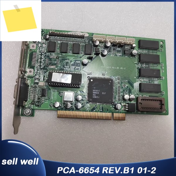 ADVANTECH 산업용 비디오 데이터 수집 카드, PCA-6654 REV.B1 01-2 제품 이미지