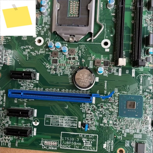 17539-3 JJ8P5 HMX8D Optiplex 3070 타워 MT 마더보드 제품 이미지