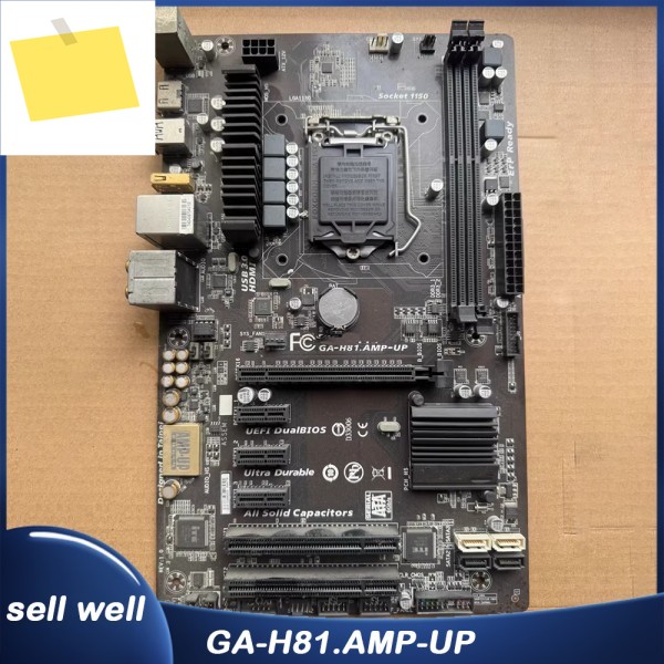 Gi-ga-byte h81 마더보드, LGA1150 GA-H81.AMP-UP 제품 이미지