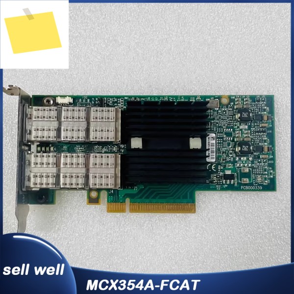 Me-llanox FDR 4056GbE 10 기가비트 네트워크 카드이중 전기 포트 포함 MCX354A-FCAT 제품 이미지