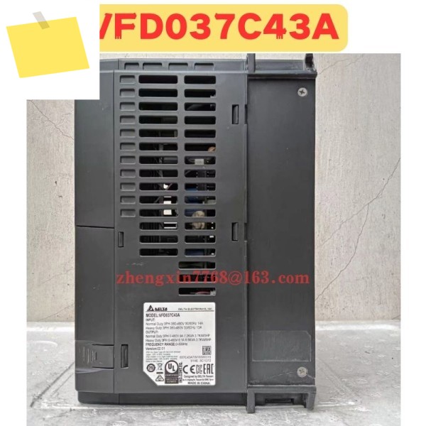 중고 주파수 변환기 VFD037C43A 정상 기능 테스트 완료 제품 이미지