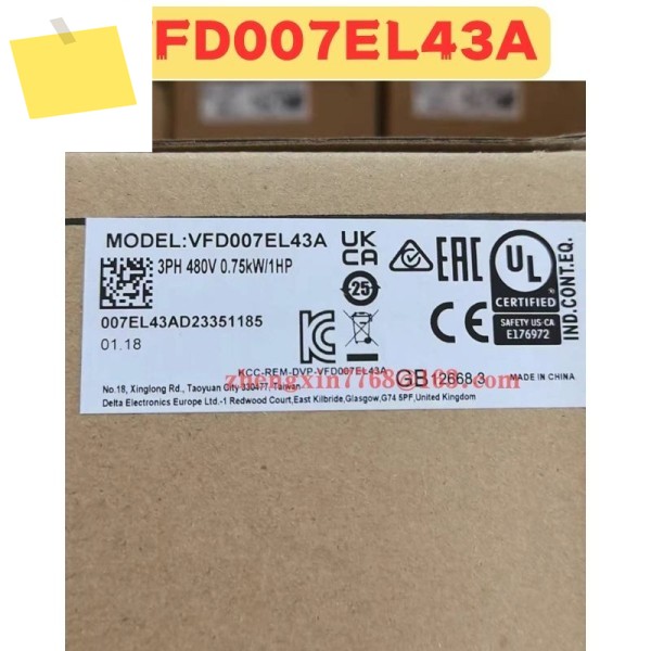 신품 오리지널 VFD007EL43A 주파수 변환기 제품 이미지