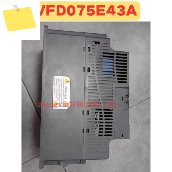 중고 주파수 변환기 VFD075E43A 정상 기능 테스트 완료 OK 제품 이미지