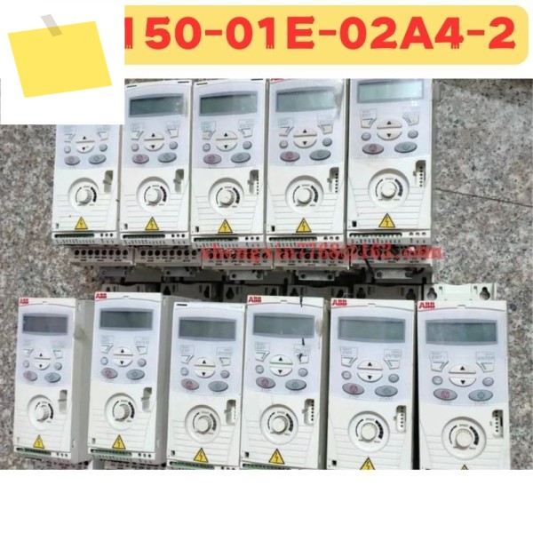사용된 주파수 변환기 ACS150-01E-02A4-2 ACS150 01E 02A4 2 정상 기능 테스트됨 OK 제품 이미지