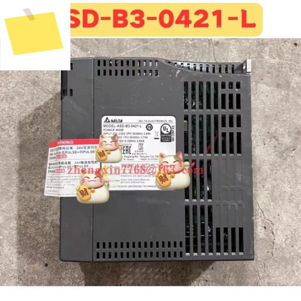 중고 서보 드라이브 ASD-B3-0421-L ASD B3 0421 L 정상 기능 테스트 완료 OK 제품 이미지