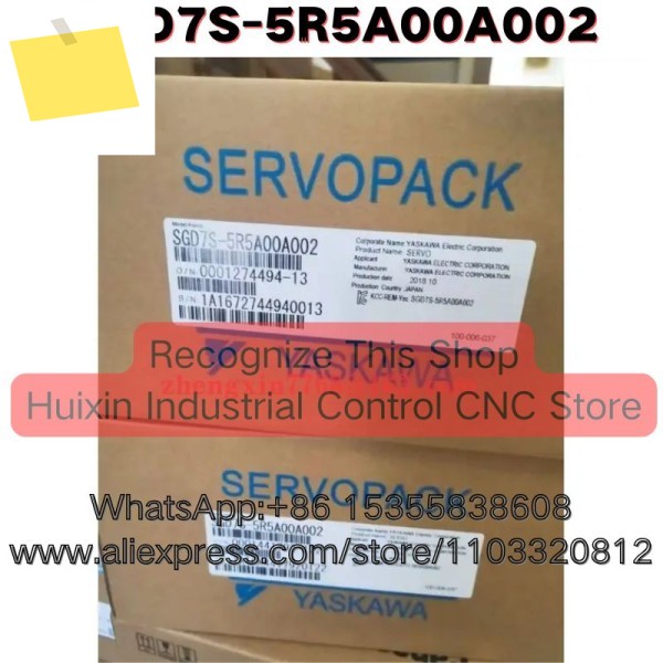 SGD7S-5R5A00A002 브랜드 새제품 오리지널 서보 드라이브 신속 제품 이미지