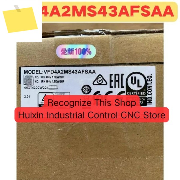 브랜드 새제품 오리지널 VFD4A2MS43AFSAA 주파수 변환기 신속 제품 이미지