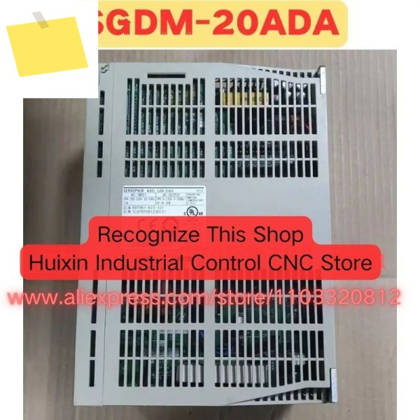 중고 서보 드라이브 SGDM-20ADA 정상 기능 테스트 완료 제품 이미지