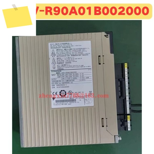 중고 서보 드라이브 SGDV-R90A01B 002000 SGDV 정상적인 기능 테스트 완료 제품 이미지