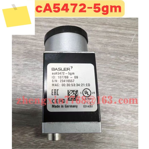 중고 산업용 카메라 acA5472-5gm, 정상 기능 테스트 완료 제품 이미지