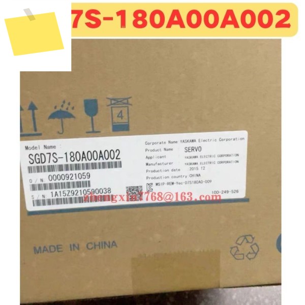 신품 오리지널 SGD7S-180A00A002 SGD7S 서보 드라이브 제품 이미지