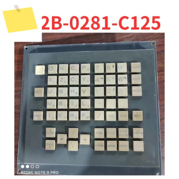 중고 A02B-0281-C125 키패드 테스트 완료 OK 제품 이미지