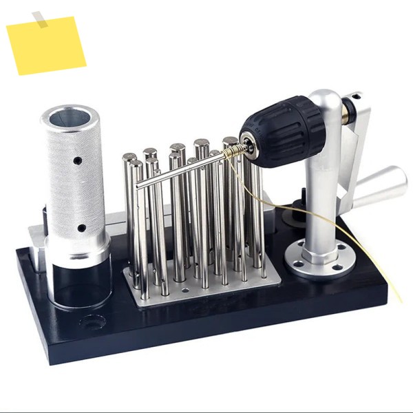 고품질 스테인리스 스틸 수동 점프 링 제작 키트 2.5-12mm 보석 와이어 코일링 DIY 도구 세공 성형 제품 이미지